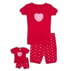 Leveret Girls And Doll Matching Short Pajamas -Kids Clothing Store GUEST 76ea3501 3d06 47f6 a96f be129df51d03