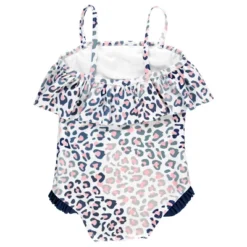 RuffleButts One Piece Cool Leopard Single