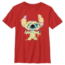 Boy's Lilo & Stitch Halloween Mummy Stitch T-Shirt -Kids Clothing Store GUEST 78fe2575 0d83 4484 8edc 5313fd5bd885