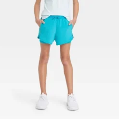 Girls' Double Layered Run Shorts - All In Motion™ -Kids Clothing Store GUEST 79ba0388 0a86 4ebd a302 bd278242bc06