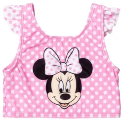 Mickey Mouse & Friends Minnie Mouse Girls One Piece Bathing Suit Bikini Top Rash Guard Modest Swimsuit Skirt And Bottom 5 Set Toddler -Kids Clothing Store GUEST 79d8b3dc dce6 47fb 9f46 a5fb3fd1709c
