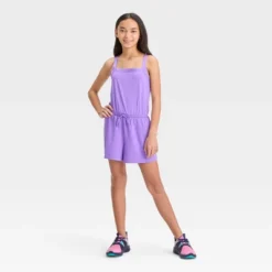 Girls' Woven Romper - All In Motion™ -Kids Clothing Store GUEST 79e7406e 6152 49c7 80b7 ac920af2eece