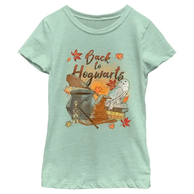 Girl's Harry Potter Chamber Of Secrets Hedwig Back To Hogwarts T-Shirt 5 Girl's Harry Potter Chamber Of Secrets Hedwig Back To Hogwarts T-Shirt - Image 3
