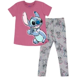 Disney Lilo & Stitch Girls T-Shirt And Leggings Outfit Set Little Kid To Big Kid 15 Disney Lilo & Stitch Girls T-Shirt And Leggings Outfit Set Little Kid To Big Kid -Kids Clothing Store GUEST 7ab5e7ac c024 4fb0 8fd9 29c62e34c83a