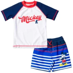Disney Mickey Mouse Rash Guard And Swim Trunks Outfit Set Infant To Toddler -Kids Clothing Store GUEST 7b863844 1fda 48a3 8ae2 aac333c5caf5