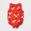 Baby Floral Gauze Tank Henley Romper - Cat & Jack™ Red -Kids Clothing Store GUEST 7ca21860 7e48 431b ac6e 6f1a0c27a0c6