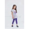 Disney Descendants Mal Evie Uma Peplum T-Shirt Capri Legging Set Grey/Purple -Kids Clothing Store GUEST 7eb1066c 9a3b 4a1b a7b1 831044a1db29