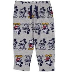 Disney Mickey Mouse Baby Pants Pullover T-Shirt And Bodysuit 4 Piece Layette Set Newborn To Infant -Kids Clothing Store GUEST 8003a83c fe50 4485 8d47 0ecbb74ac9f4
