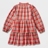 Girls' Adaptive Abdominal Access Long Sleeve Plaid Tiered Woven Dress - Cat & Jack™ Red -Kids Clothing Store GUEST 805ba2e7 eb08 4354 9ba7 d0d2117f5917