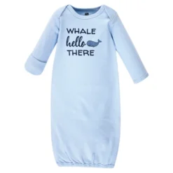 Hudson Baby Infant Boy Cotton Gowns, Sailor Whale, 0-6 Months -Kids Clothing Store GUEST 8091980e cc3c 4c2e a9d2 1b0f8c1bfd61