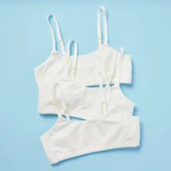 Yellowberry 3PK Girls' Super Soft Cotton First Training Bra With Convertible Straps -Kids Clothing Store GUEST 8111f129 55f7 4757 b1de b5bc0dd13c41