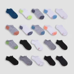 Hanes Boys' 20pk Super No Show Socks - Colors May Vary -Kids Clothing Store GUEST 8132e9e9 bb1c 4c50 8742 d19dcac05e96