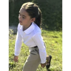 Hope & Henry Girls' Peter Pan Collar Top, Kids -Kids Clothing Store GUEST 837161f5 4374 4887 b1ce 5f21f3252eb8