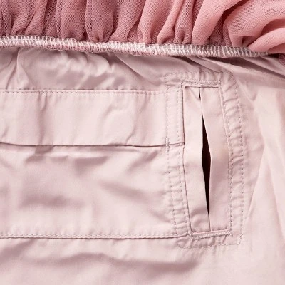 Toddler Girls' Adaptive Long Sleeve Star Velour To Tulle Dress - Cat & Jack™ Dusty Pink 5 Toddler Girls' Adaptive Long Sleeve Star Velour To Tulle Dress - Cat & Jack™ Dusty Pink - Image 3
