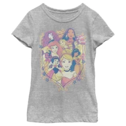 Girl's Disney Collage Emblem T-Shirt -Kids Clothing Store GUEST 8416e28d 959e 4730 8bb4 3de6e53cdc02