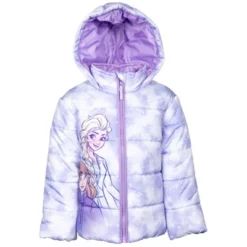 Disney Frozen Princess Anna Elsa Girls Zip Up Winter Coat Puffer Jacket Toddler -Kids Clothing Store GUEST 84566161 4cff 4e89 b43c 285b6f5902a2