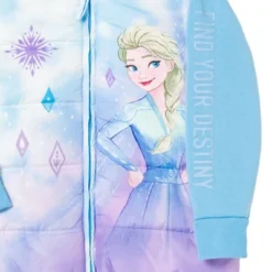 Disney Frozen Elsa Girls Zip Up Vest 2fer Jacket Little Kid -Kids Clothing Store GUEST 85dca70a ee2e 430b b78c cf20e8eef338