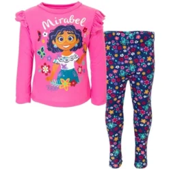 Disney Encanto Mirabel Girls T-Shirt And Leggings Outfit Set Little Kid -Kids Clothing Store GUEST 8b8c3fd8 a8b1 4584 815e fa6d71ed576f
