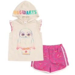 Harry Potter Hedwig Owl Girls Tank Top Dolphin And French Terry Shorts Little Kid To Big Kid -Kids Clothing Store GUEST 8d5fad84 2d02 4c07 b1ba 23f5d516d59f
