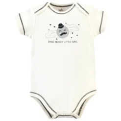 Touched By Nature Baby Boy Organic Cotton Bodysuits 5pk, Mr. Moon -Kids Clothing Store GUEST 8d708bb6 3798 4c26 b44f 72bf5f90e683