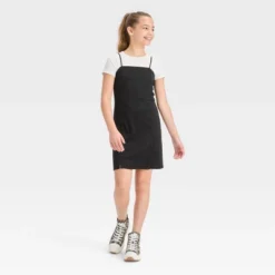 Girls' 2 For 1 Fitted Knit Dress - Art Class™ -Kids Clothing Store GUEST 8d934369 c4ba 454f a566 96c3c7aa04c1