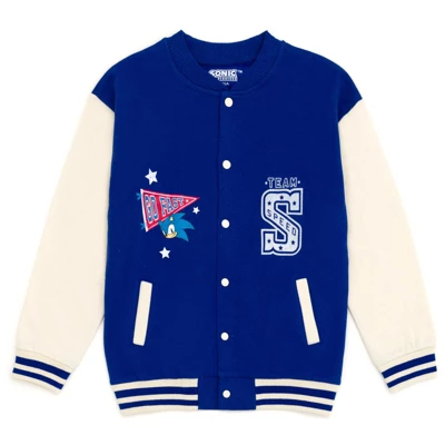 SEGA Sonic The Hedgehog Fleece Bomber Jacket And Jogger Pants Little Kid To Big Kid 3 SEGA Sonic The Hedgehog Fleece Bomber Jacket And Jogger Pants Little Kid To Big Kid