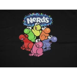 Nerds Candy Nerd Group Boy's Black T-shirt