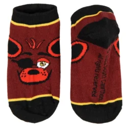 Five Nights At Freddy's Kids Character Designs No-Shoe Ankle Socks 4 Pairs, 10-4 Multicoloured -Kids Clothing Store GUEST 90dbc2d5 6760 44aa aa14 2994ed702fad