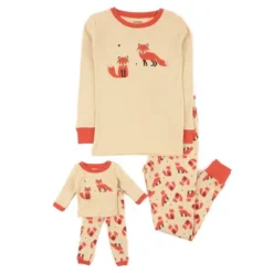 Leveret Girl And Doll Matching Cotton Animal Design Pajamas -Kids Clothing Store GUEST 920ffb08 5ecd 4352 828c 4dbadec6084f