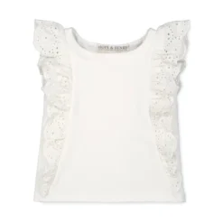 Hope & Henry Girls' Organic Cotton Eyelet Ruffle Knit Top, Infant -Kids Clothing Store GUEST 921bdcbc 9ac4 49f1 b3db 941db36d2796