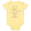 Disney Winnie The Pooh Tigger Winnie The Pooh Baby 4 Pack Snap Bodysuits Newborn To Infant