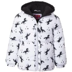 Pink Platinum Girls' Unicorn Puffer Jacket -Kids Clothing Store GUEST 9416b65d bd48 45ba 837d 072a69d074dd