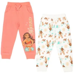 Disney Princess Moana Belle Rapunzel Jasmine Ariel Cinderella Girls 2 Pack Pants Little Kid To Big Kid -Kids Clothing Store GUEST 94da11e6 30f1 401f 9e8e 1b2cdac34f43