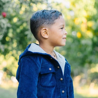 Hope & Henry Boys' Hooded Button Down Shirt Jacket, Infant 3 Hope & Henry Boys' Hooded Button Down Shirt Jacket, Infant