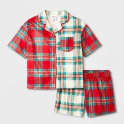 Girls' 2pc Flannel Short Sleeve Coat Pajama Set - Art Class™ -Kids Clothing Store GUEST 9618871e 1279 45ba a0ad b49a6034eb93
