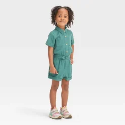 Toddler Girls' Utility Romper - Cat & Jack™ 8 Toddler Girls' Utility Romper - Cat & Jack™ -Kids Clothing Store GUEST 962370b1 63c9 4f9b 929f bbebbd65572c