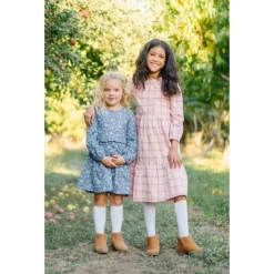 Hope & Henry Girls' Long Sleeve Tiered Ruffle Neck Dress, Infant -Kids Clothing Store GUEST 96b280bc 1a81 4251 9497 ef73373f671b