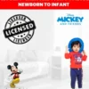 Disney Mickey Mouse Baby Pants Pullover T-Shirt And Bodysuit 4 Piece Layette Set Newborn To Infant -Kids Clothing Store GUEST 988695b9 5b32 4ed1 8be5 98c87c50c3df