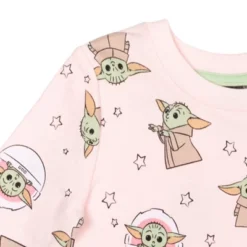 Star Wars The Mandalorian Baby Yoda Sweatshirt Pink -Kids Clothing Store GUEST 98dfe33c f12c 4967 a760 4272e4963b65