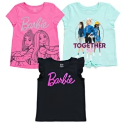 Barbie Girls 3 Pack T-Shirts Little Kid To Big Kid -Kids Clothing Store GUEST 9b163cfe 14af 480f 994d 960784fc3272