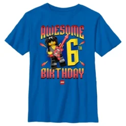 Boy's LEGO® Awesome Rock Star Birthday 6 T-Shirt -Kids Clothing Store GUEST 9b42c5f8 6449 426c 8a2f e3602523fdf9