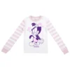 Animaniacs Dot And Hearts With Pink And White Stripe Pattern Youth Girl's Long Sleeve Pajama Set -Kids Clothing Store GUEST 9bc4b588 fc5a 4778 9274 6e7d4c397356