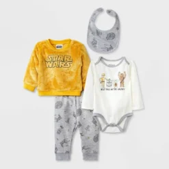 Baby Boys' Star Wars Top And Bottom Set - Yellow -Kids Clothing Store GUEST 9d82e480 c9e9 4f39 a46b aa8f3fb37486
