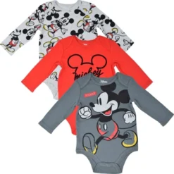 Disney Lion King Winnie The Pooh Mickey Mouse Minnie Mouse Simba Tigger Baby 3 Pack Bodysuits Newborn To Infant -Kids Clothing Store GUEST 9fc97da7 4dbd 42e2 b76d 965086247b78