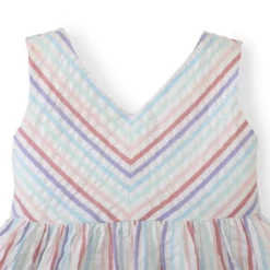 Kids Clothing Store 29 Hope & Henry Girls' Seersucker Swing Dress, Toddler