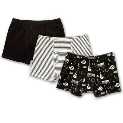 Mightly Boys 3pk Fair Trade Organic Cotton Underwear 5 Mightly Boys 3pk Fair Trade Organic Cotton Underwear - Image 3