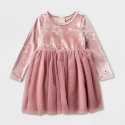 Toddler Girls' Adaptive Long Sleeve Star Velour To Tulle Dress - Cat & Jack™ Dusty Pink 9 Toddler Girls' Adaptive Long Sleeve Star Velour To Tulle Dress - Cat & Jack™ Dusty Pink -Kids Clothing Store GUEST a196167d 2dc9 4d80 b5af c67436573066