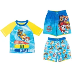 Paw Patrol Rubble Marshall Chase Pullover Rash Guard And Swim Trunks Toddler -Kids Clothing Store GUEST a2320d41 58be 447c 9d54 67cea9f82a64