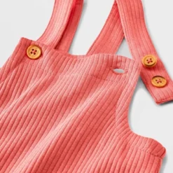 Baby Girls' 2pc Long Sleeve Bodysuit & Overalls Set - Cat & Jack™ Peach Orange -Kids Clothing Store GUEST a3790941 e2f5 4a03 a781 e0a9e21ff25b