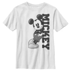 Boy's Disney Mickey Lean T-Shirt -Kids Clothing Store GUEST a460bdce bfd5 4274 80fb 9478d486e19c